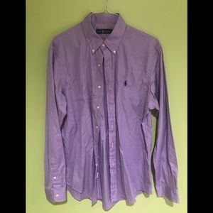 Lavender Ralph Lauren Dress Shirt